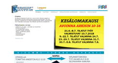 Desktop Screenshot of kluutti.fi